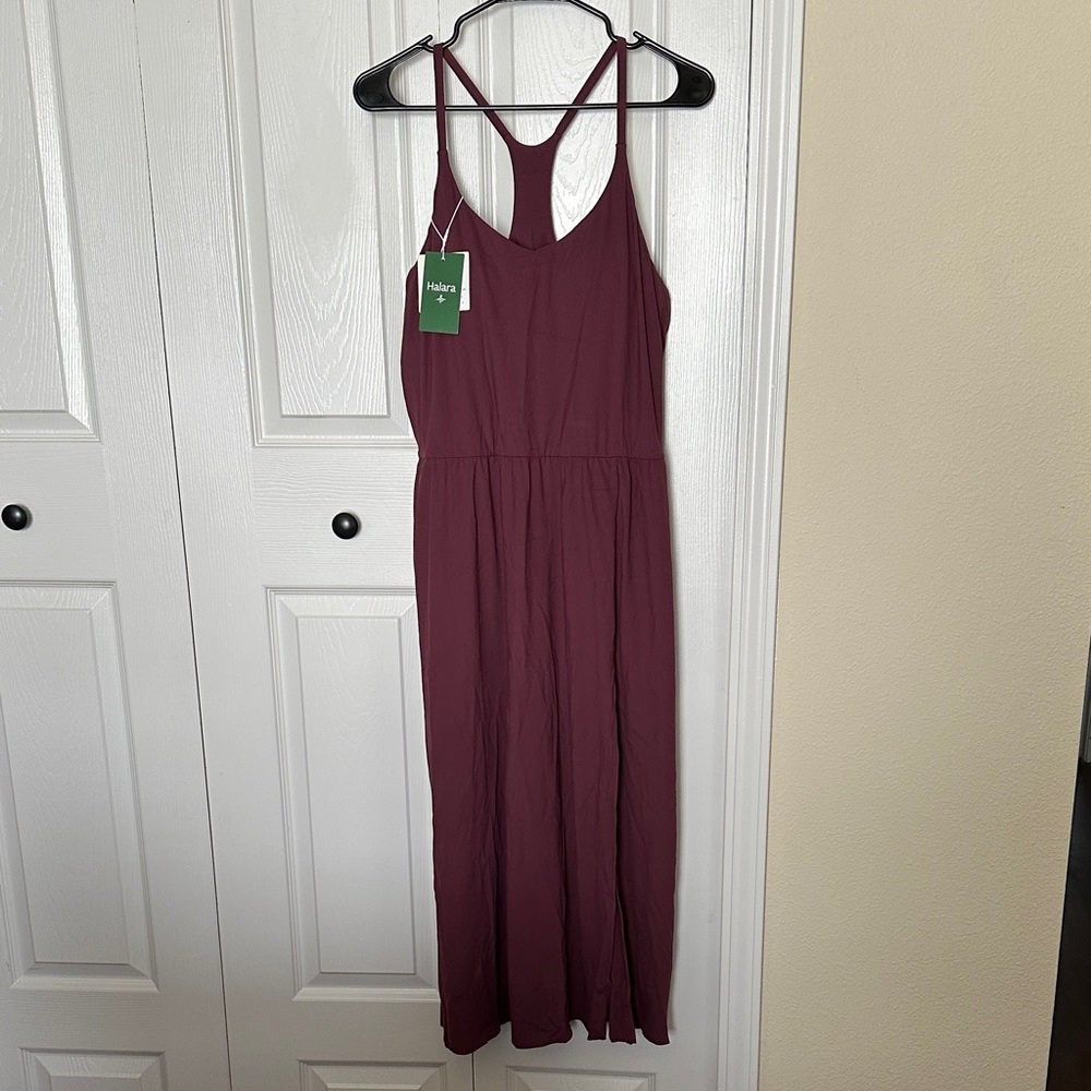 *New with Tags* Everyday Midi Chill Dress-La Land  Fig Sleeveless Dress